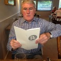 Obligatory Dad shot (concentrating extremely hard on the wine list, naturally…)
