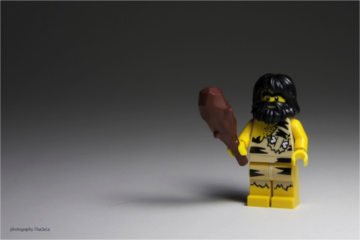 Lego caveman