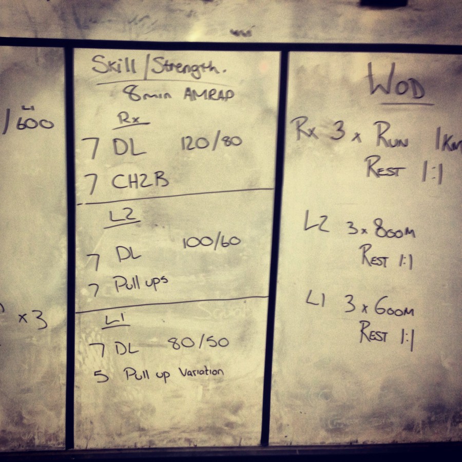 Legs WOD